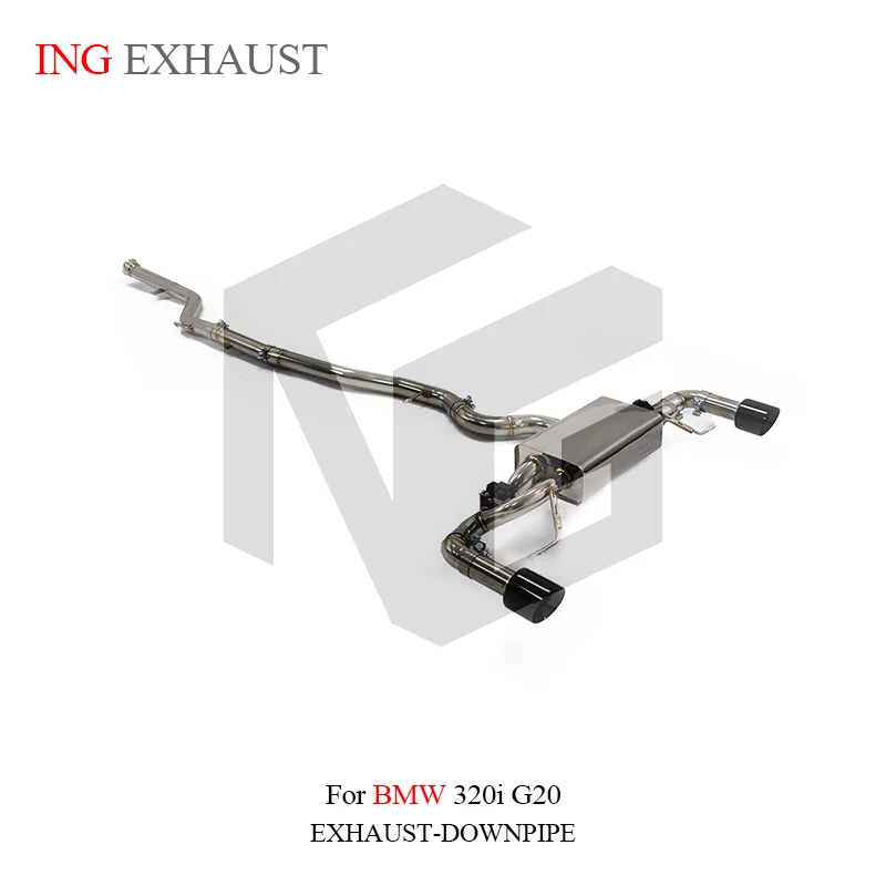 ING Exhaust Ss304 Remote Electronic Valve Catback for BMW 230i 320i F30 F35 G20 2.5L  E90 E91 Car Control Performance System