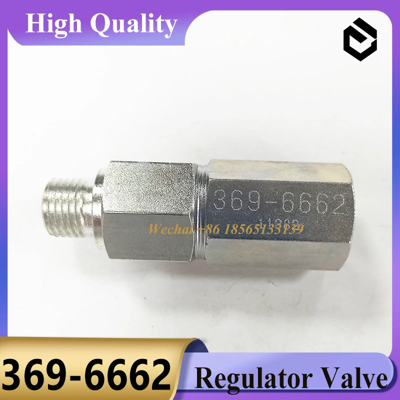 369-6662 3696662 Fuel Pressure Regulator Valve for Caterpillar CAT Engine C7 C9 E320D E322C E325C E330D 953C 963CExcvator Parts