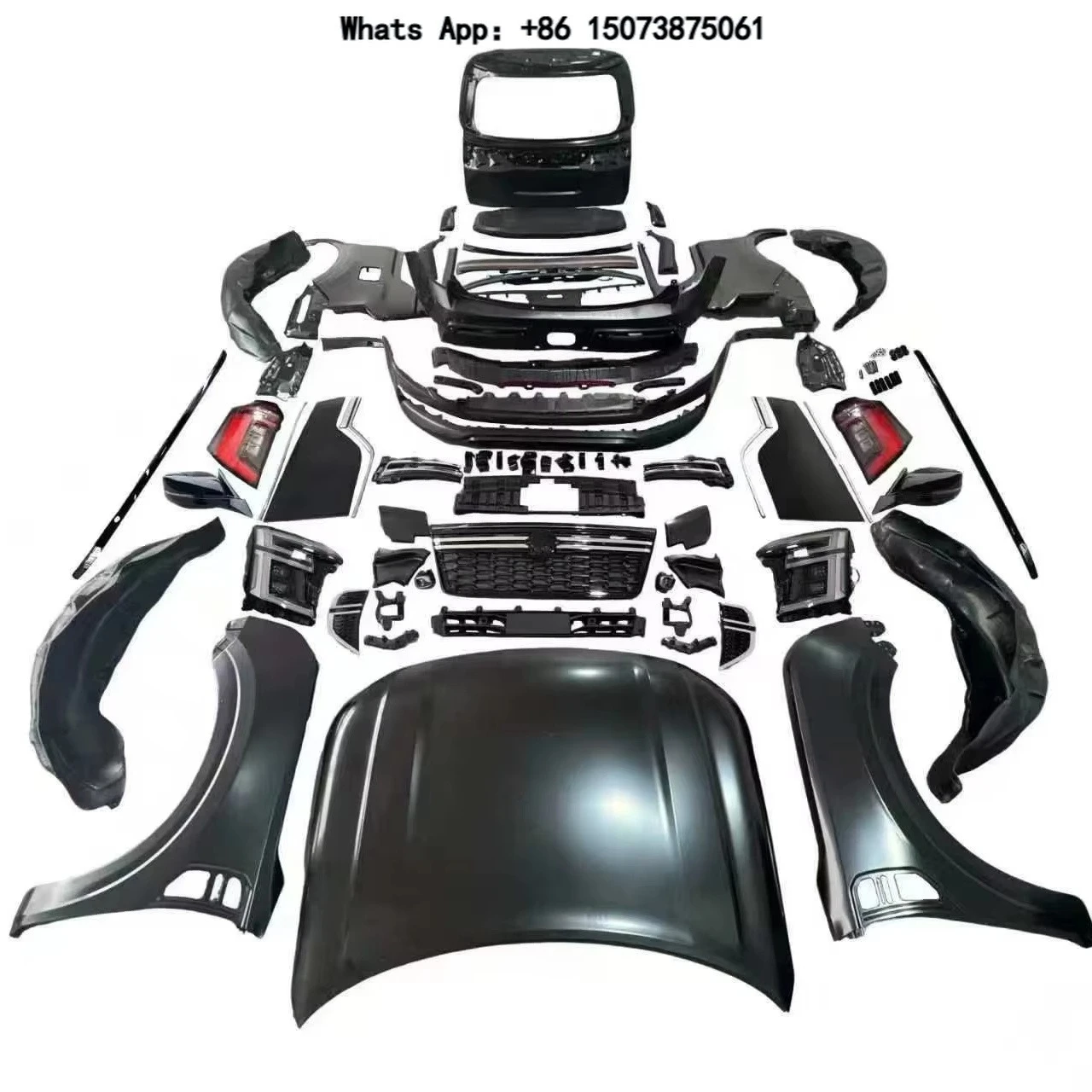 2026 Body Modification Kit, Body Kit For Ni-ssan Tule Y62 Accessories 2012-2021 Y62 Upgrade to Y63 Modification Body Kit Armada