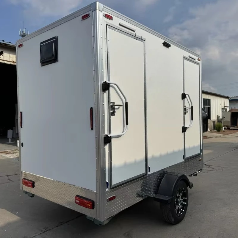 Portable Bathroom Mobile Restroom Trailer Toilets Restroom Trailers