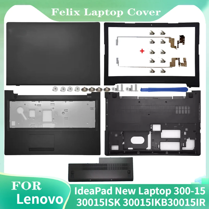 

FOR Lenovo IdeaPad New Laptop 300-15 300-15ISK 300-15IKB 300-15IBR LCD Back Cover//Screen Frame/Palm/Bottom Shell 15.6 inch