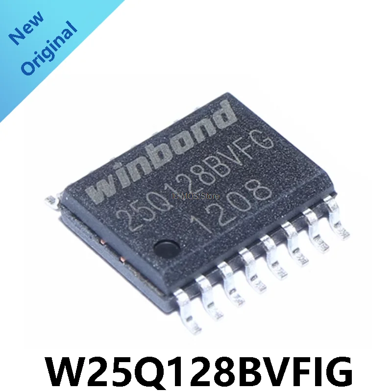 10pcs W25Q128BVFIG W25Q128BVFG 25Q128BVFG 25Q128 SOP-16