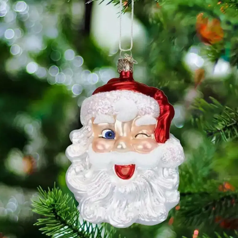 

Christmas Tree Pendant Resin Santa Hangings Decorations Material Exquisite Production Festive Room Creative