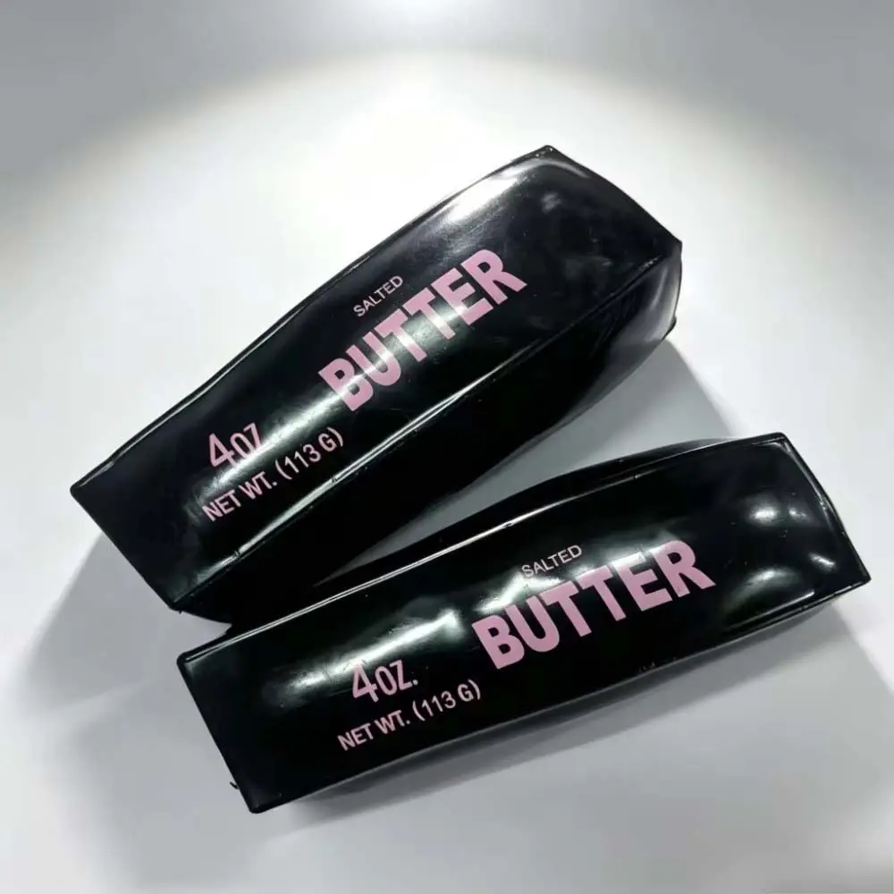 Building Block Crunchy Squeeze Handmade Finger Relax Crispy Butter Sticks Pinch Hand Relax Black Butter Sticks Children Gifts