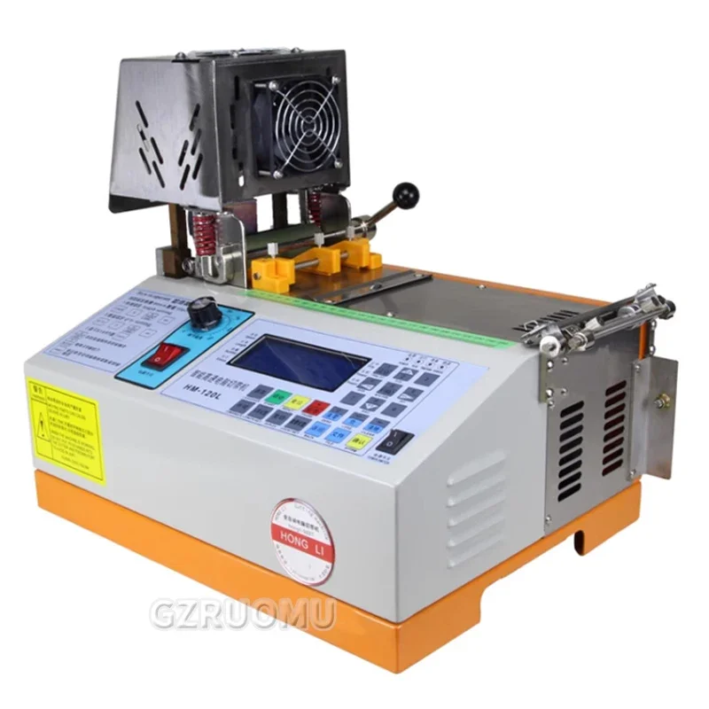 Automatic Computerized Rope Cutting Machine Cold and Hot Zipper Cutting Ribbon Cutting Webbing Machine Elastic Band LCD Screen