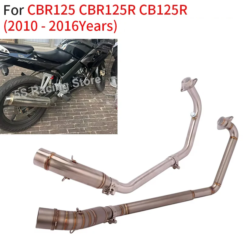 

Глушитель выхлопной трубы для мотоцикла HONDA CBR125 CBR125R CB125R CBR 125 125R 2010 - 2016 51 мм