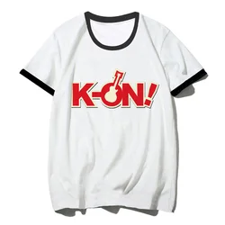 K-on t shirt men summer streetwear designer Tee male streetwear Japanese clothes