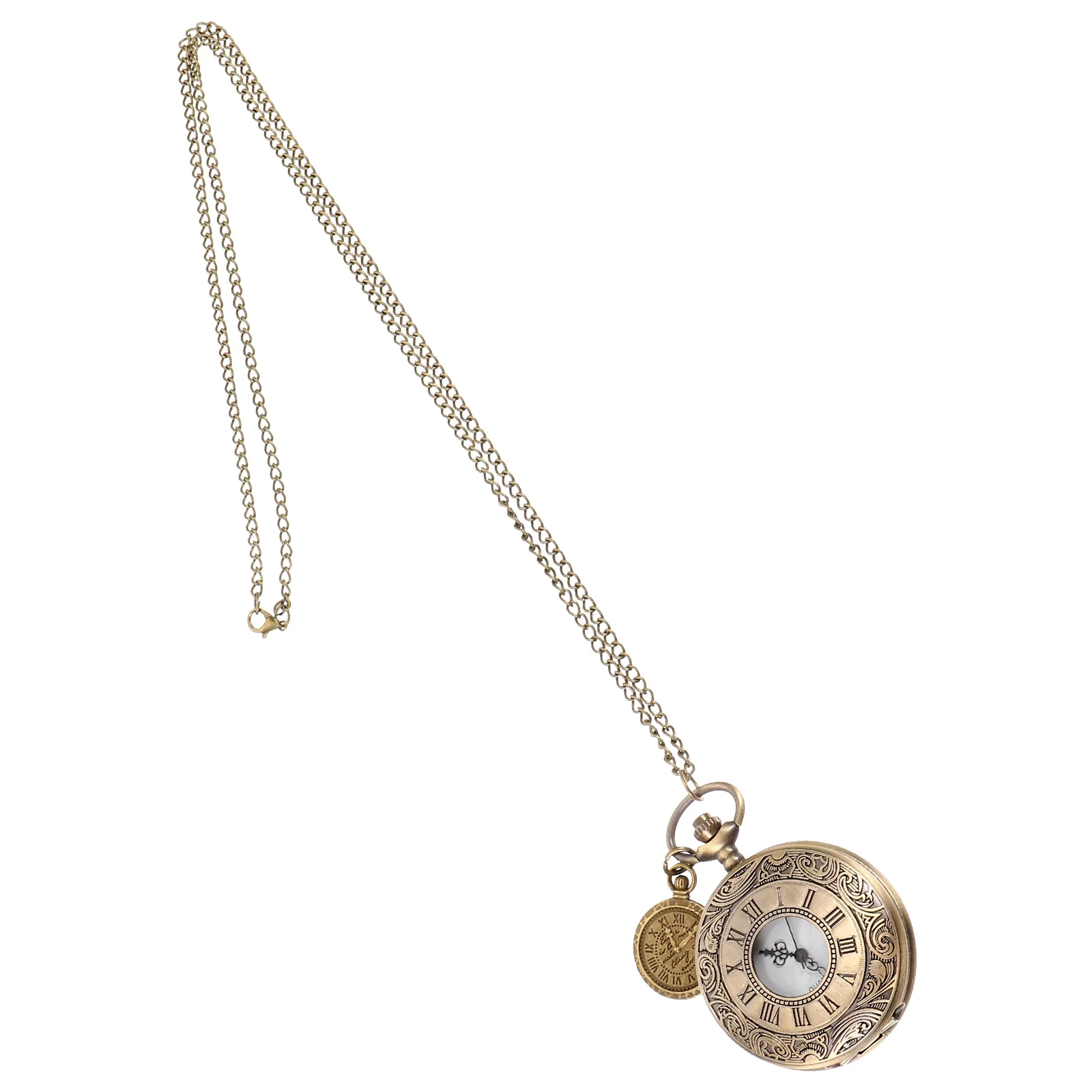 ساعة جيب كلاسيكية للرجال بمينا روماني خفيفة الوزن ومحمولة وأنيقة للاستخدام اليومي ساعة جيب مزخرفة، ساعة كلاسيكية، #2