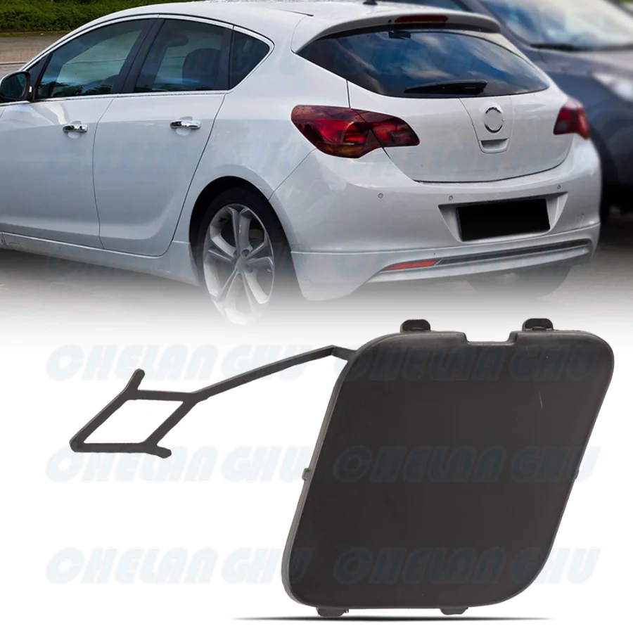 

For Vauxhall/Opel Astra J 2012 2013 2014 2015 Car-styling Rear Bumper Trim Tow Eye Hitch Cover 20886337