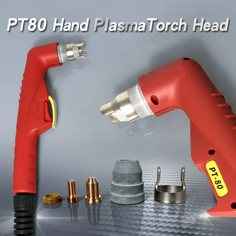 

PT-80 Hand Plasma Torch Head kit ECO IPT-80 Professional Metal Cutter PT80A Plasma Cutting Torch 1Pcs