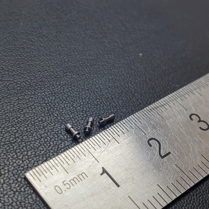 Valve de pneu Miniature en acier inoxydable, 10 pièces, modèle de Valve de roue de Simulation pour moto civile à l'échelle 1/12, voiture de rue/sport