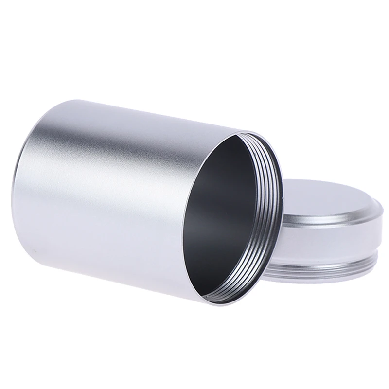 Portable Mini Tea Can Aluminum Herb Stash Jar Seal Smell Proof Container Spice Organizer Storage Pot kitchen storage container