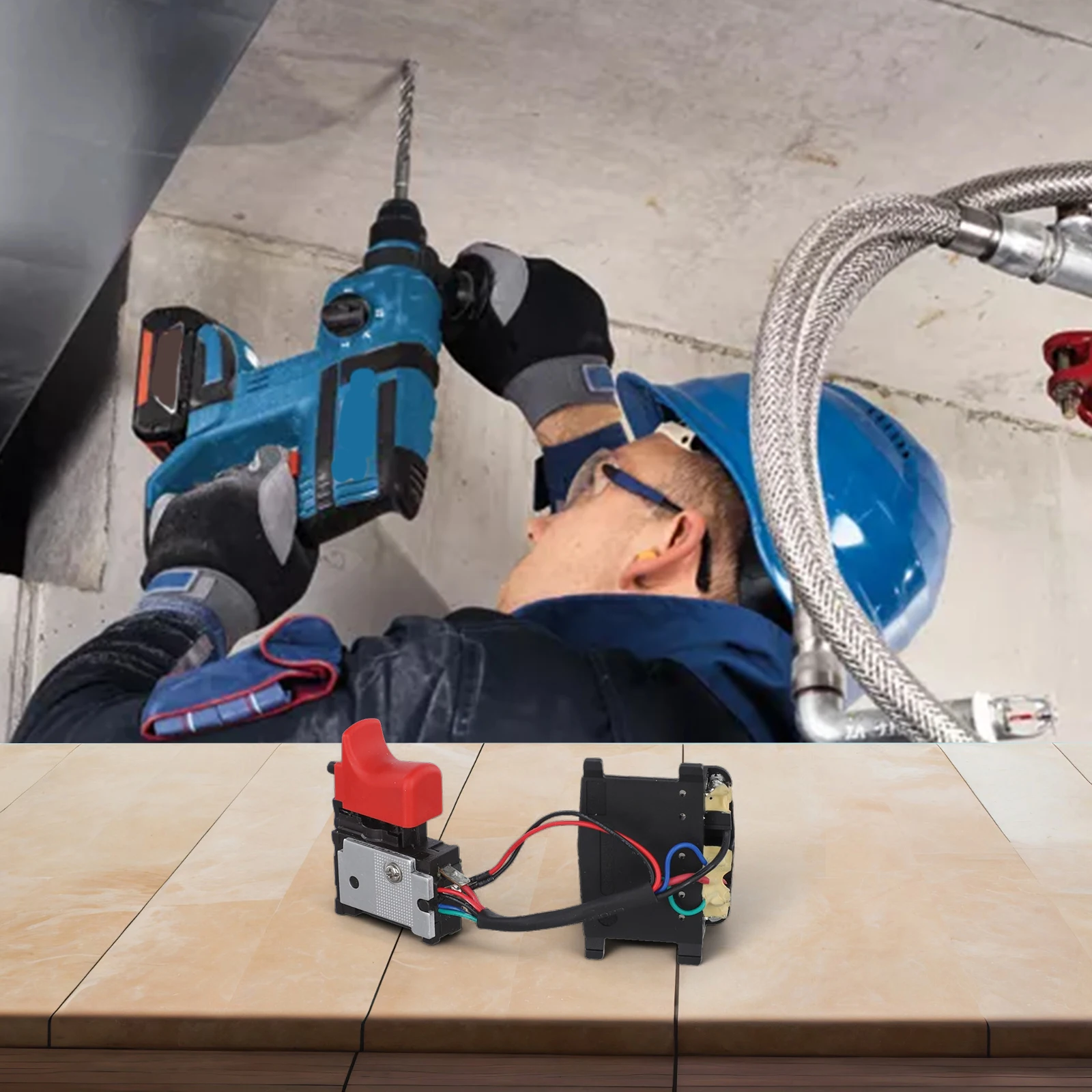 Switch For Power Tool Electric Drill Accessories 2607202329 Switch For Electric Drill Use Electric Drill Compatible