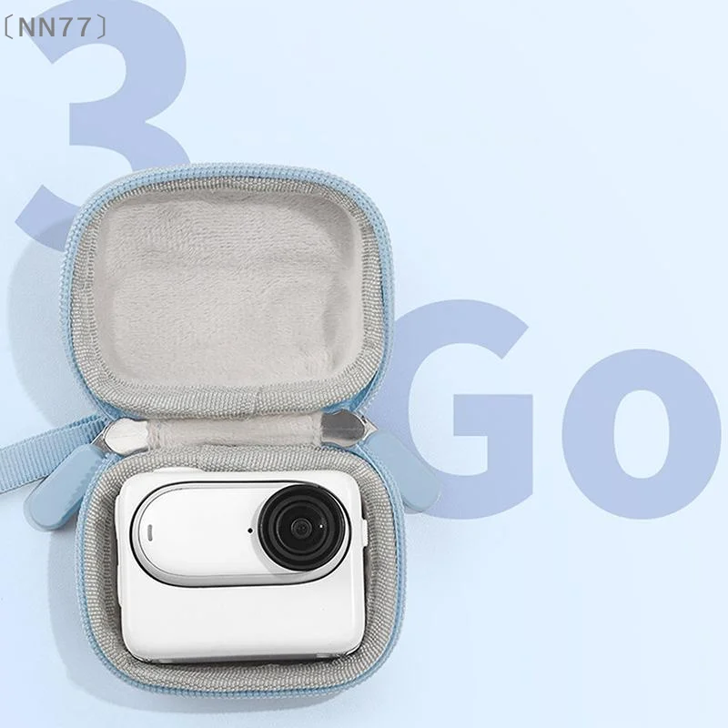 〔NN77〕Mini Storage Bag For Insta360 GO 3/3S Protective Box Waterproof Portable Bag Action Camera Accessory〔W7〕