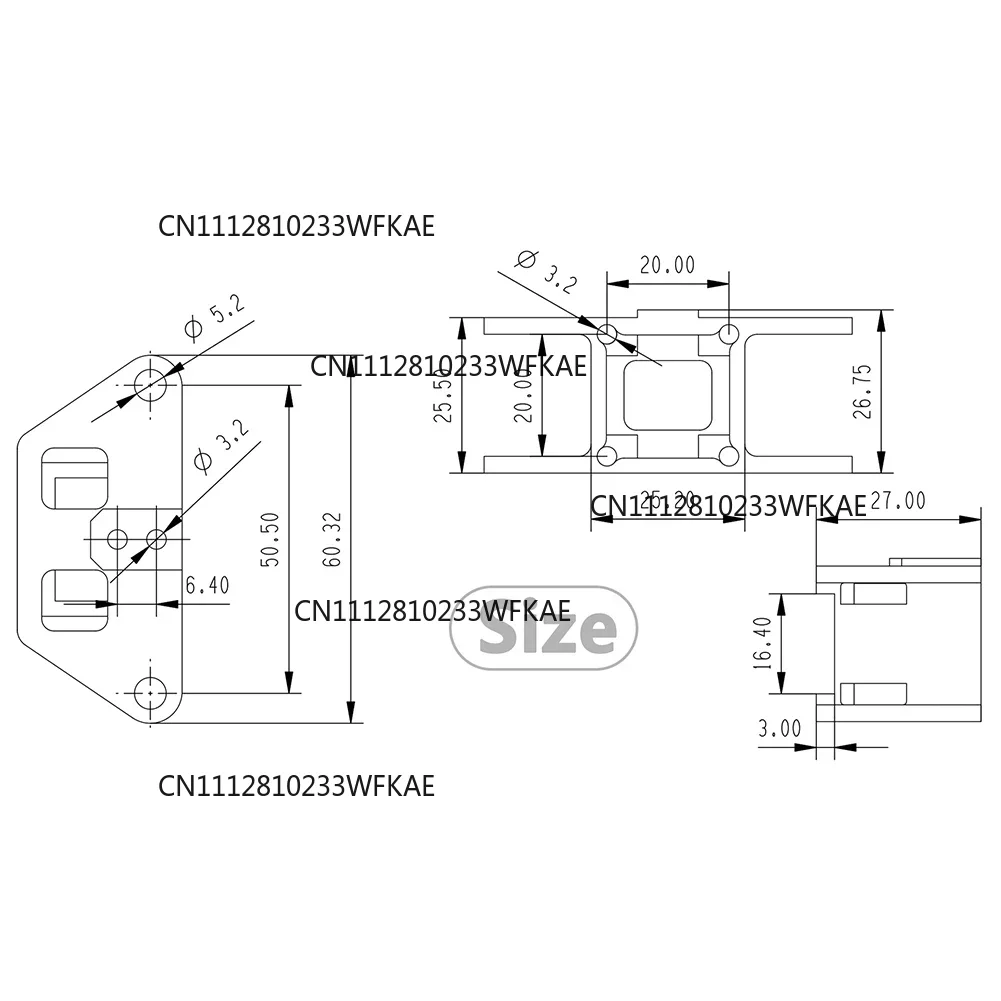 A98T2Pcs CNC Aluminum Y Gantry Guide 3D Printing Accessories for Ultra-High-Speed for VzBoT 3D Printer Lightweight