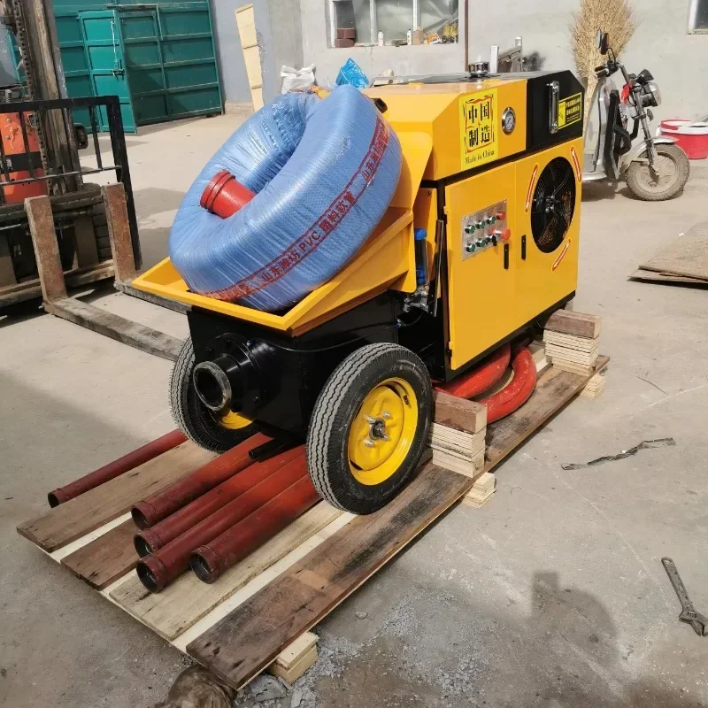 

Diesel Electric Trailer Concrete Transfer Pump Portable Diesel Small Concrete Pump Mobile Mini Concrete Pumping Machine