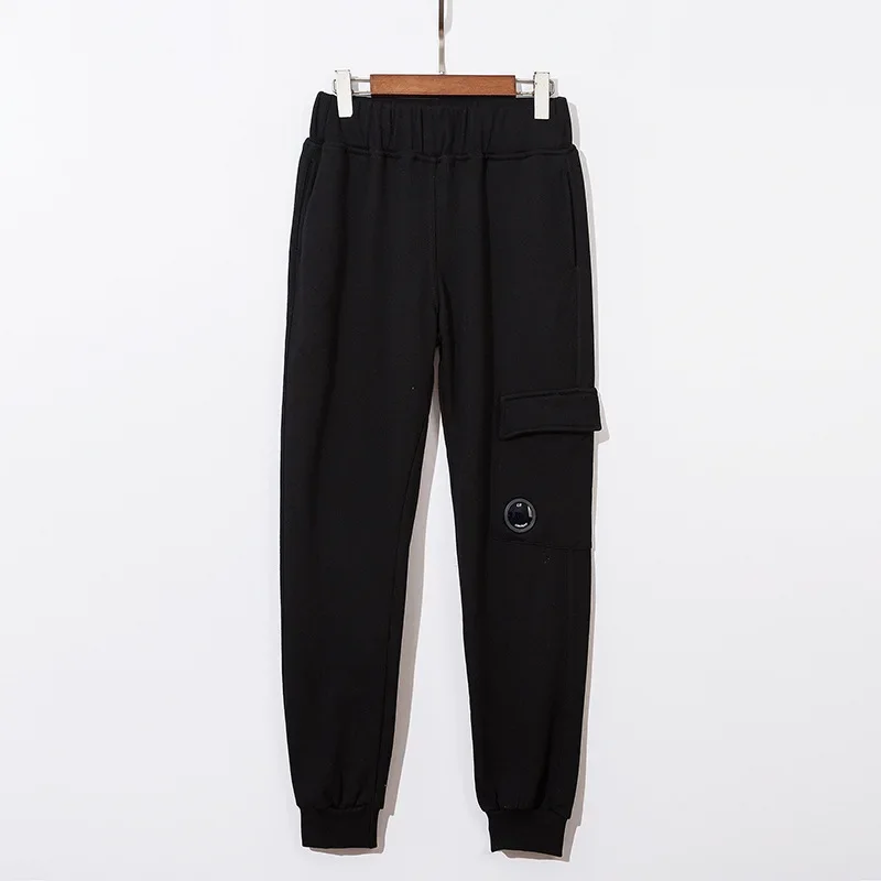 عبر الحدود النمط الأوروبي الرجال النساء Sweatpants غير رسمية بنطلون جيوب متعددة وظيفية المألوف الكاحل طول السراويل