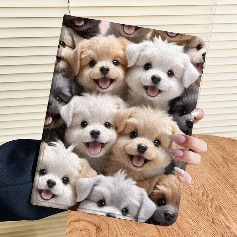 Dog Cool Art Pattern For Samsung Galaxy Tab S11 A11 A9 A8 S6 A 10.1 A7 10.4 Plus 2025 2023 2022 Tablet Case