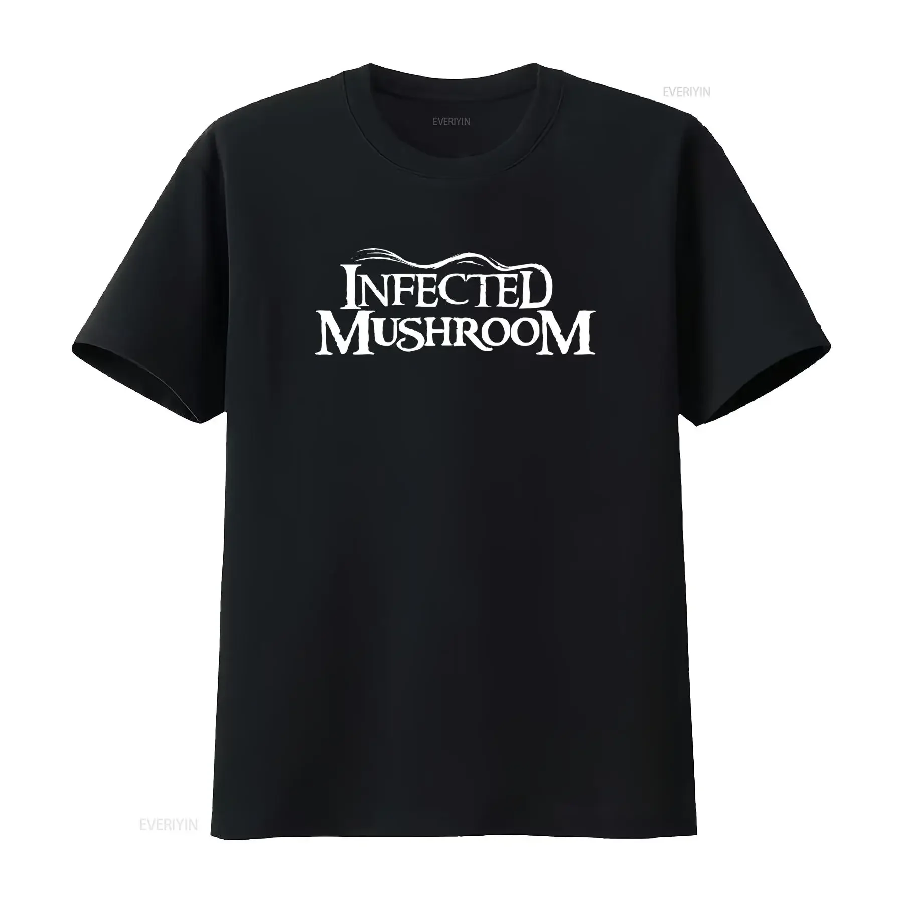 INFECTED MUSHROOM T SHIRT for Men and Women Available in Sizes S XXL Black White vintage Washed fashion Slightly homme Unisex