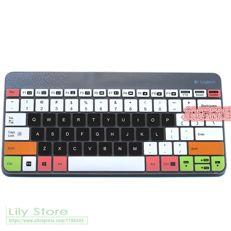 For Logitech K240 MK240 MK245 Nano Silicone Dustproof mechanical keyboard Cover Protector