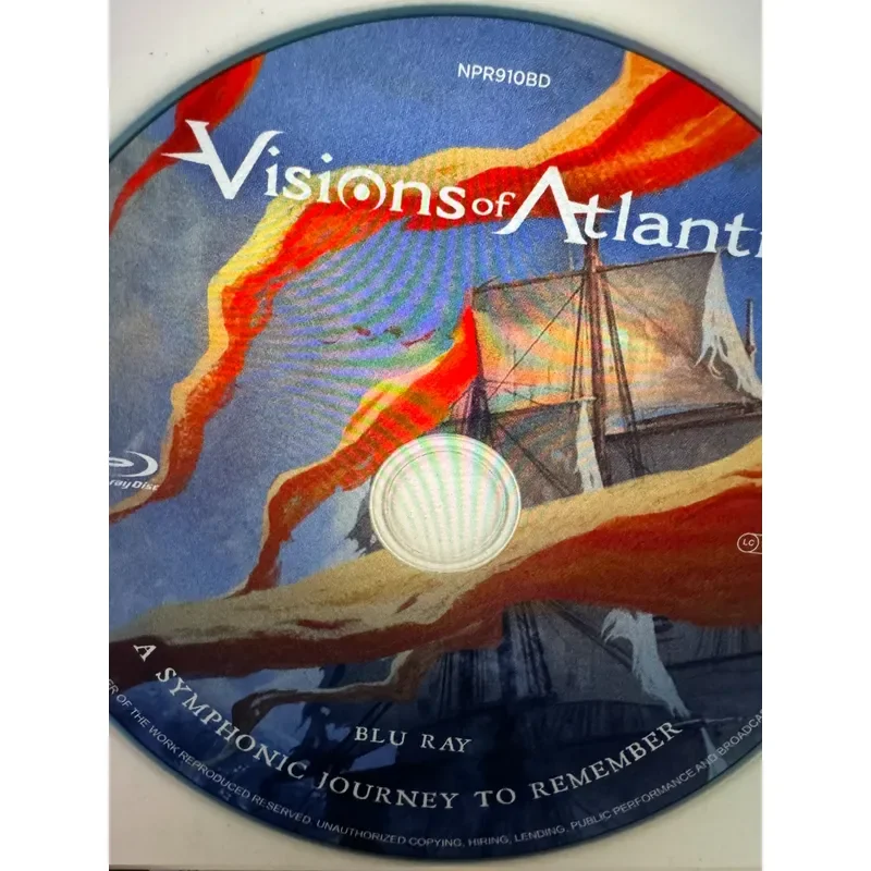 Visions of Atlantis A Symphonic Metal Band Official Merchandise Album Cover Art Poster