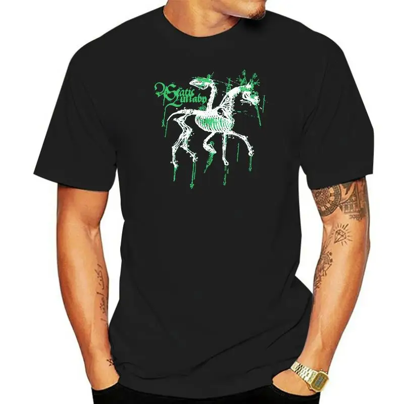 A Static Lullaby Horse Skeletons Black T Shirt Large New Official Band Merch