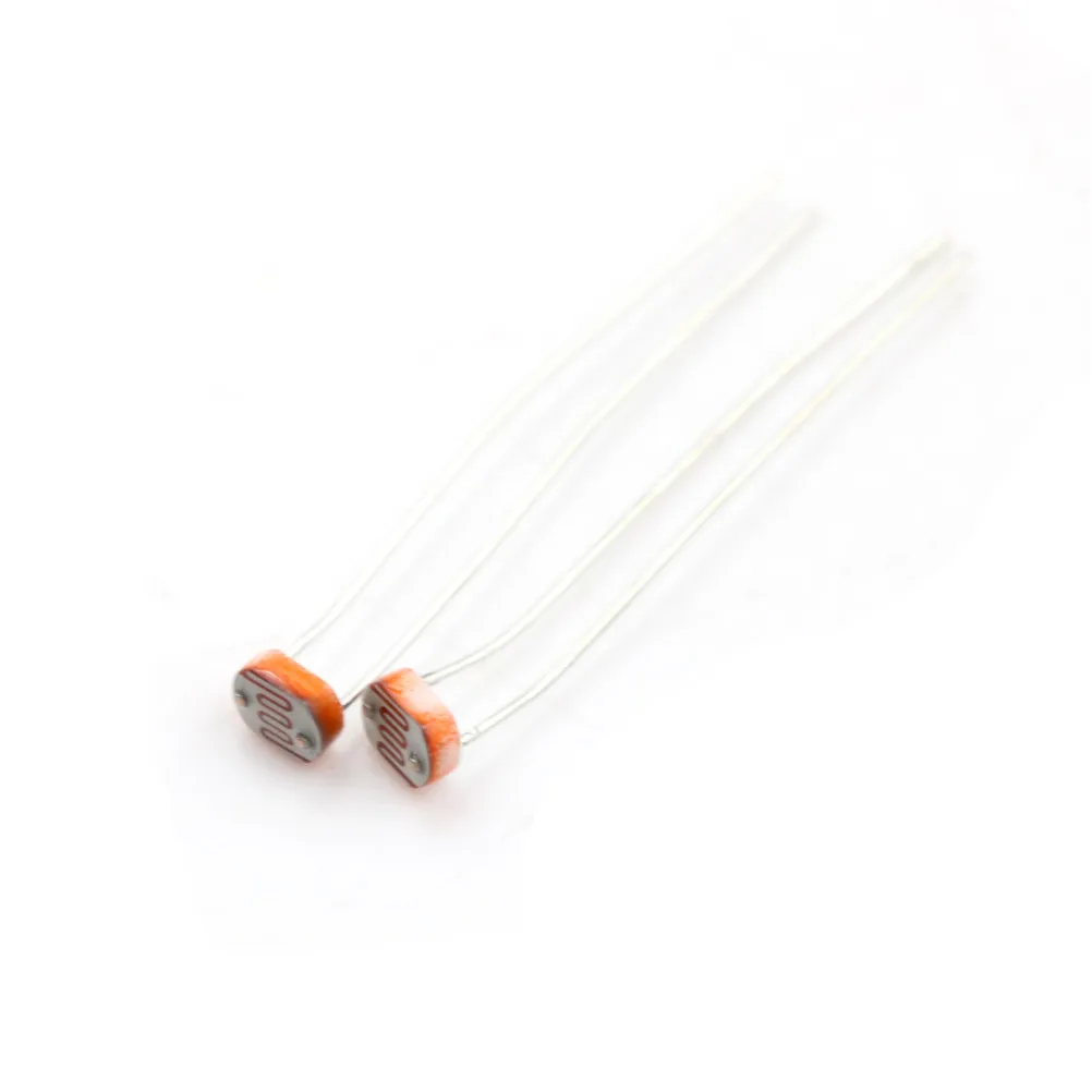 30PCS Photoresistor GL5516 LDR CDS 5mm Light-Dependent Resistor Sensor Arduino