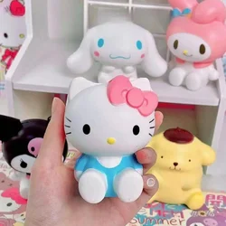 Wholesale Sanrio Decompression Toys Kawaii Kuromi Melody Cinnamoroll Squishies Slow Rising Stress Relief Squeeze Toy Adult Gift