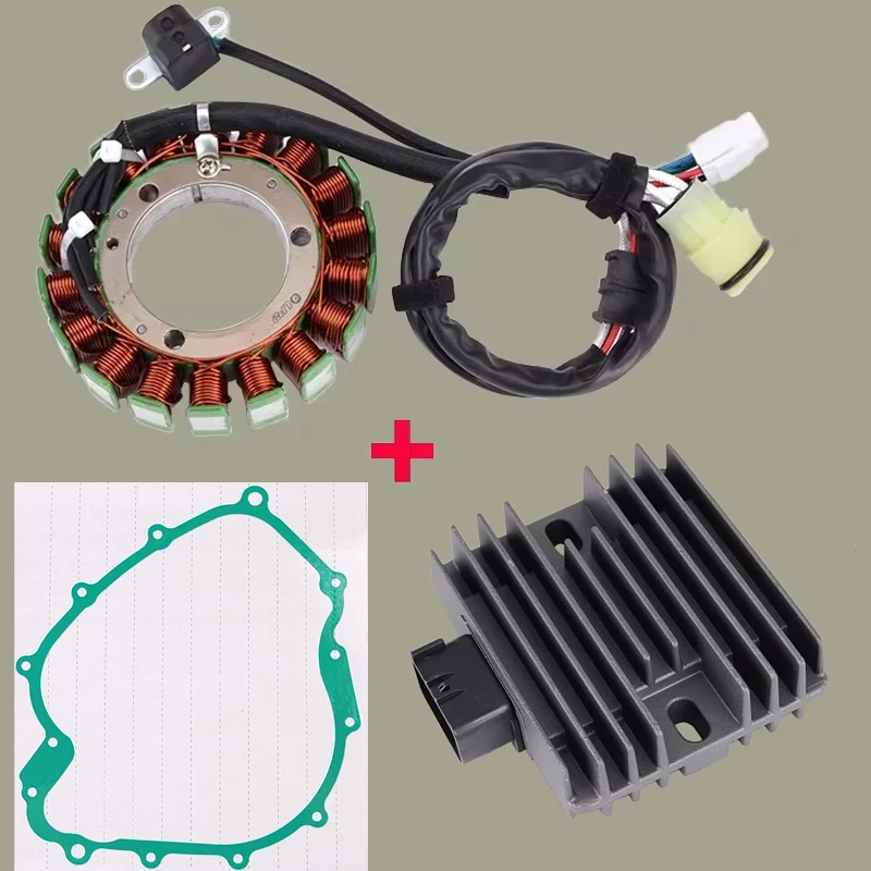 

Stator Coil & Regulator Rectifier Gasket Kit For Yamaha Grizzly 660 YFM660 Rhino 660 YXR660 / 5KM-81410-01-00 5BN-81960-00-00