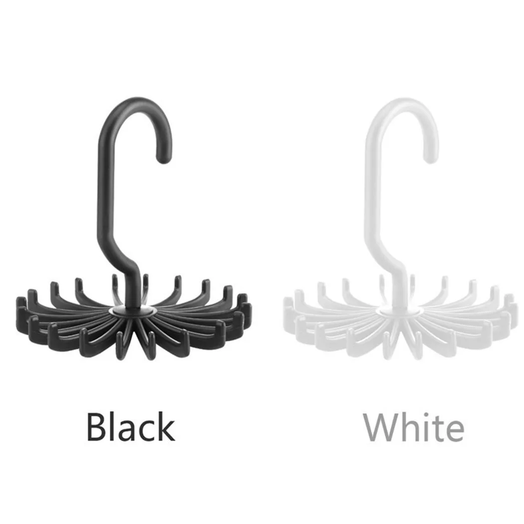 Hanging Tie Shelf Tops Clothes Hanger High Quality Rotating Belt and Tie Hanger Efficient Closet Storage Solution!