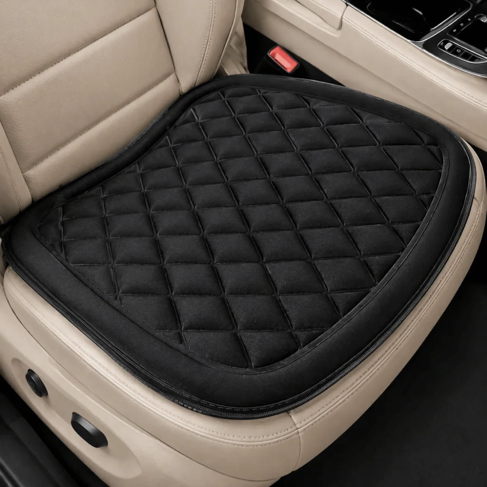 3D Suspended Car Seat Cushion Non-Slip Breathable Driver Seat Cushion Soft with Comfort Memory Foam Office Chair Seat Cover