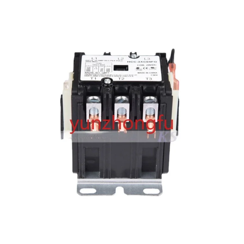 24VDC 40A DC coil voltage HCC-3XC04FG AC contactor UL CSA CE