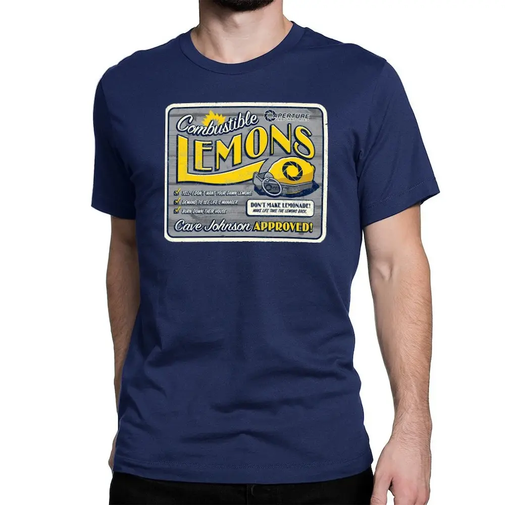 Cave Johnson'S Combustible Lemons T Shirt