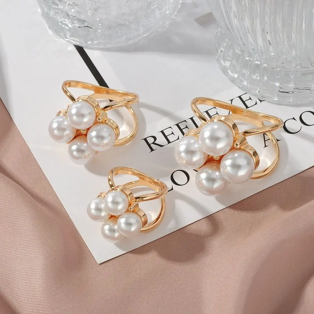 ファッション合金スカーフバックルクリスタル結び目アーティファクトスカーフクラスプ DIY 多機能ブローチジュエリーアクセサリー