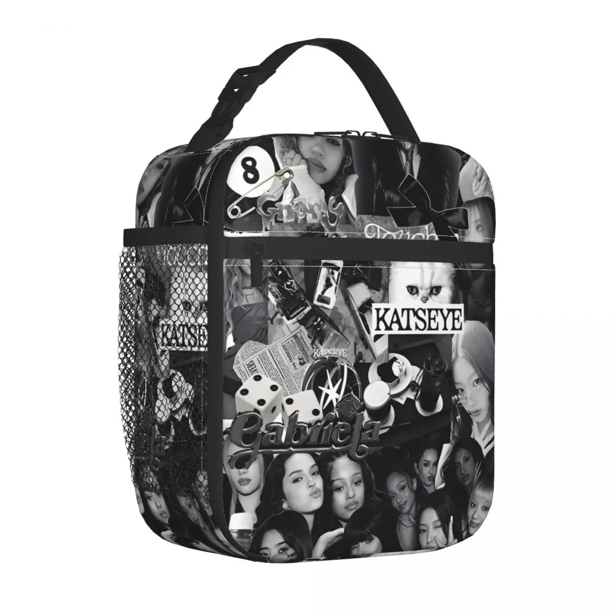 Katseye Insulated Lunch Bags Food Container Portable Cooler Thermal Lunch Box For Travel