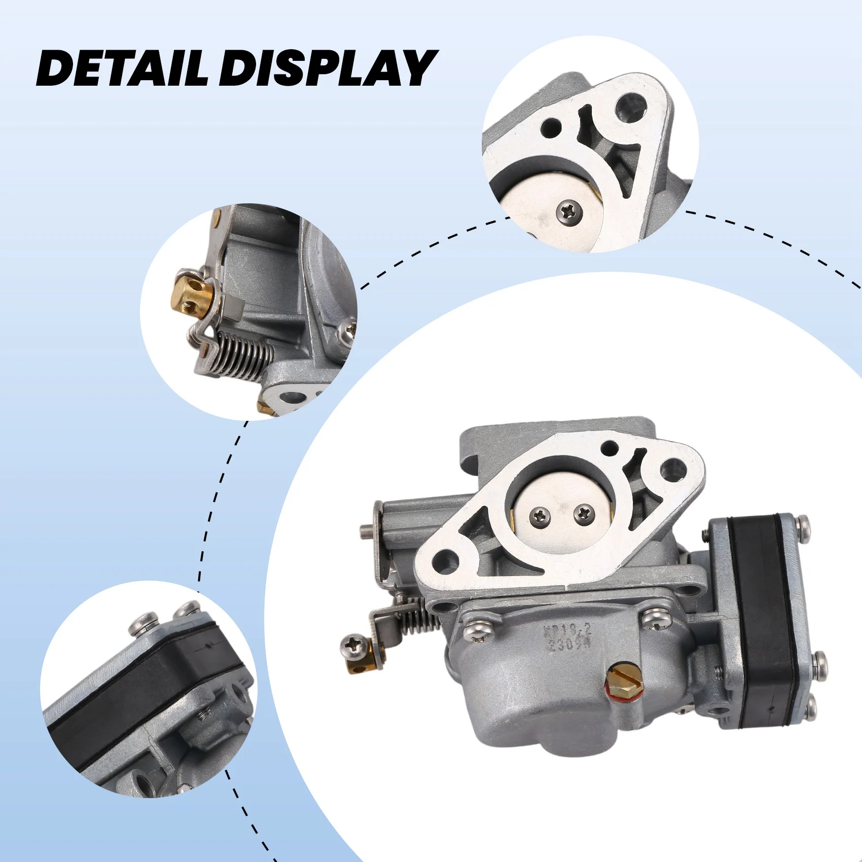 AB56-6L5-14301-00 Carburetor For Outboard 3HP 2-Stroke 6L5-14301 6L5-14301-00-00 6L5-14301-03 6L5-14301-03-00