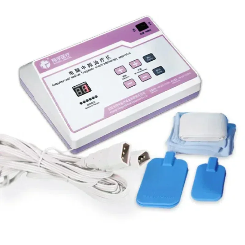 Medium Frequency Electrotherapy Physical Therapy Machine Pain Relief Body Massage Electrotherapy Apparatus For Home Use