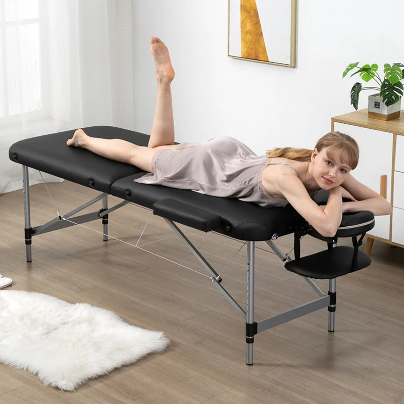 Professional Massage Table Stretchers Cosmetic Functional Foldable Bed Lounger Spa Kosmetikliege Massage Furniture MQ50MB