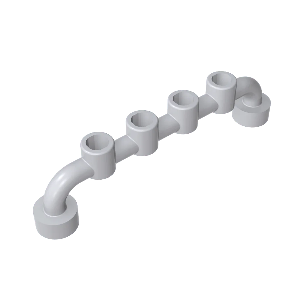 Gobricks GDS-729 Bar 1 x 6 [أزرار مغلقة] متوافقة مع مكعبات البناء التعليمية الفنية للأطفال من ليغو 6140