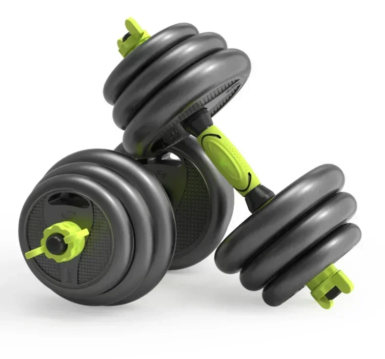 

Adjustable Rubber Dumbbell Barbell Set 10KG-40KG Dumbbell Barbell Set