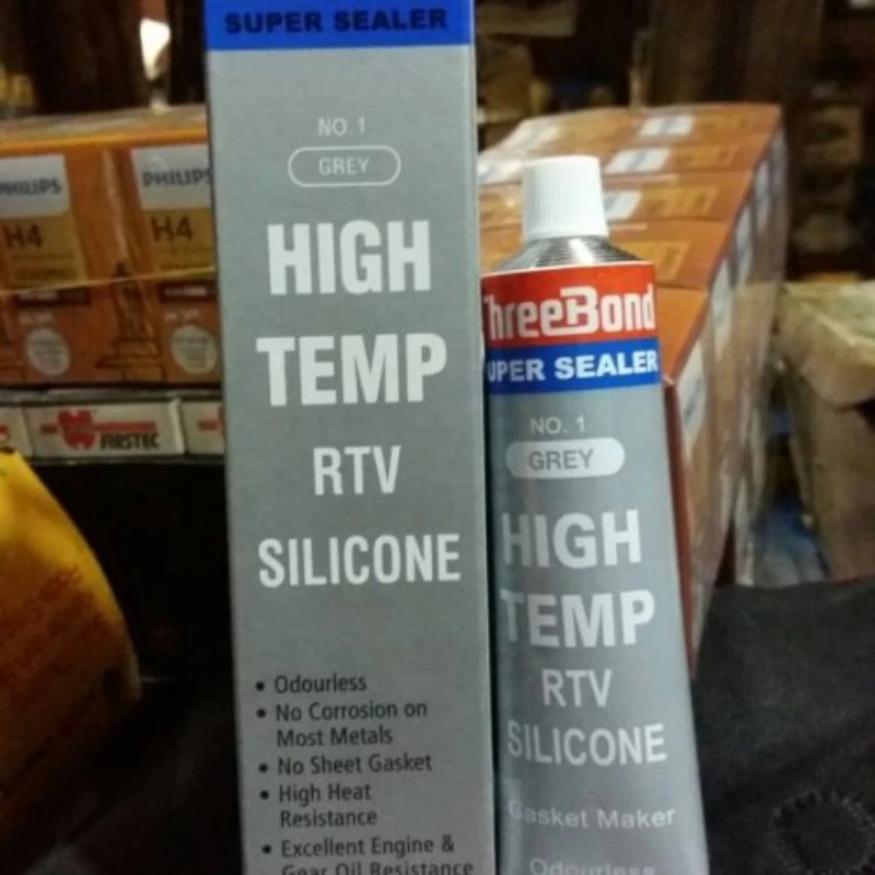 Roubo Alta TEMP RTV Silicone Junta Maker, inodoro, produto original