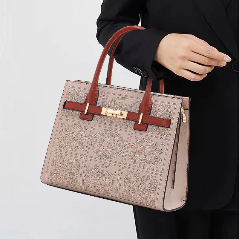 

Embroidered Mom Bag 2025 New Wedding Bag Fashionable Women's Luxury Handbag Single Shoulder Crossbody Bag