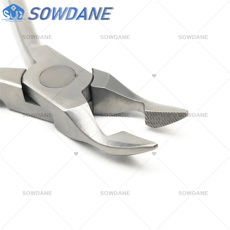 Afbeelding 5: Tandheelkundige Orthodontische Weingart Tang Cinch Terug Tang Draad Buigen Vormen Forcep Tandarts Tool Roestvrij staal Gekartelde tip