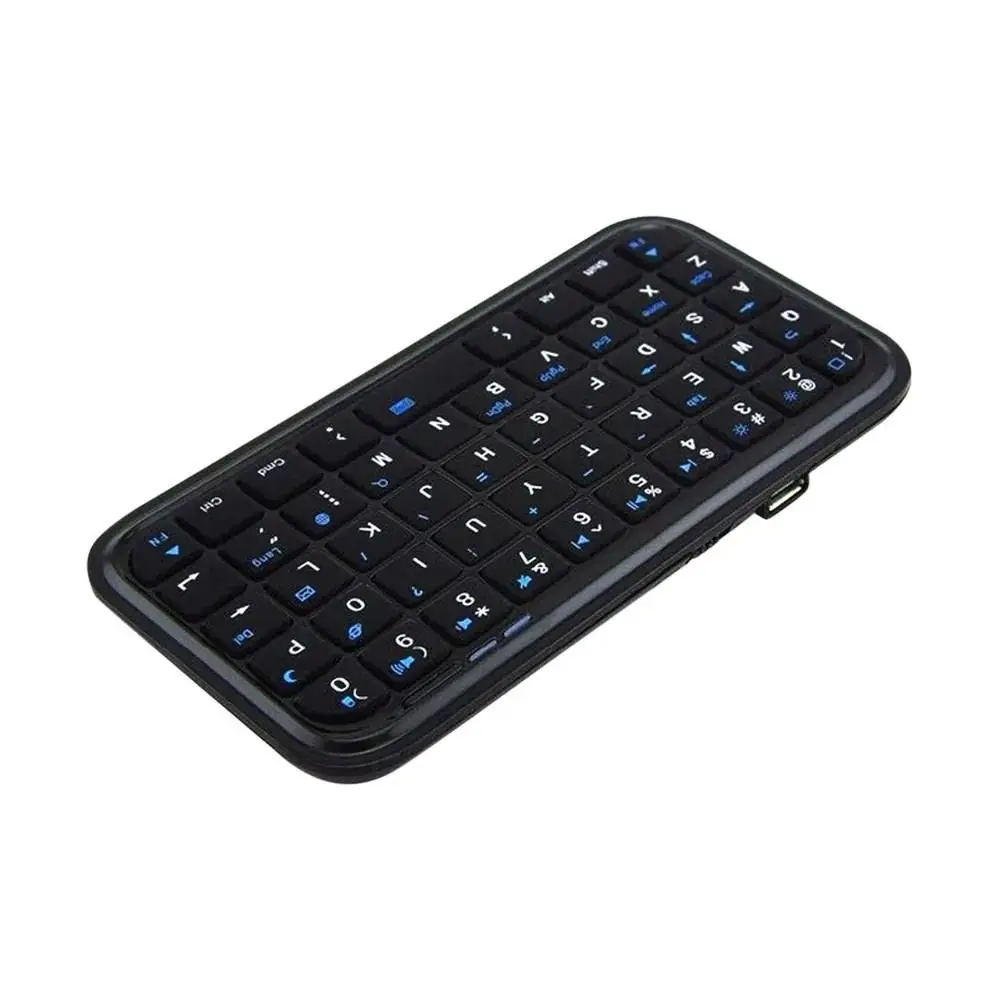 Mini Bluetooth 3.0 Keyboard Rechargeable Slim Travel Size Wireless Keypad Small Portable 49 Keys Keyboard for Tablets Smartphone