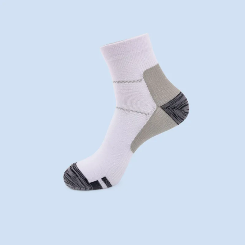 Calcetines deportivos de compresión para hombre y mujer, medias de alta calidad para correr, Fascia Plantar, fútbol, 5/10 pares