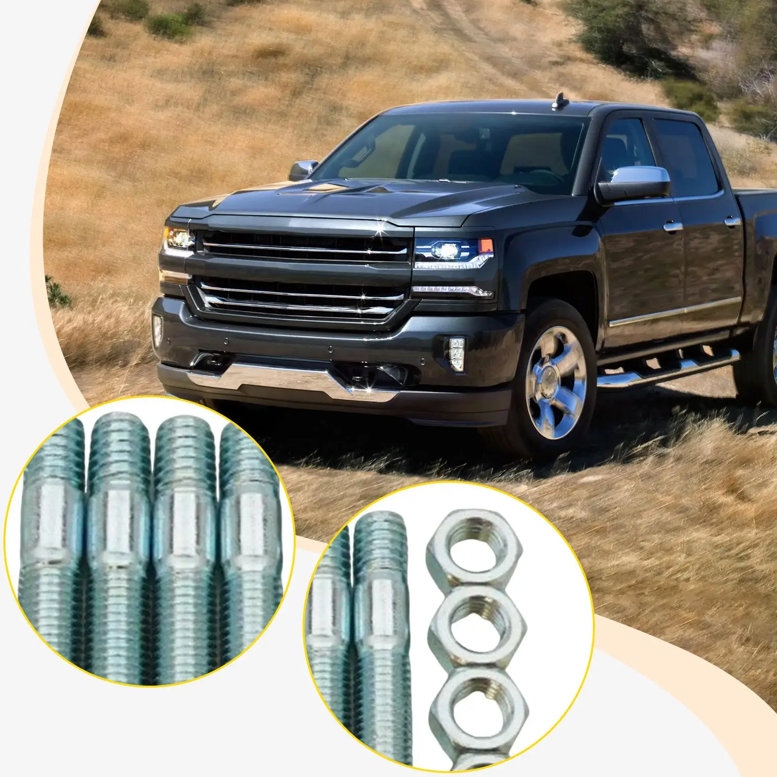 

Комплект шпилек карбюратора, аксессуар для фитингов Chevrolet, прямая замена