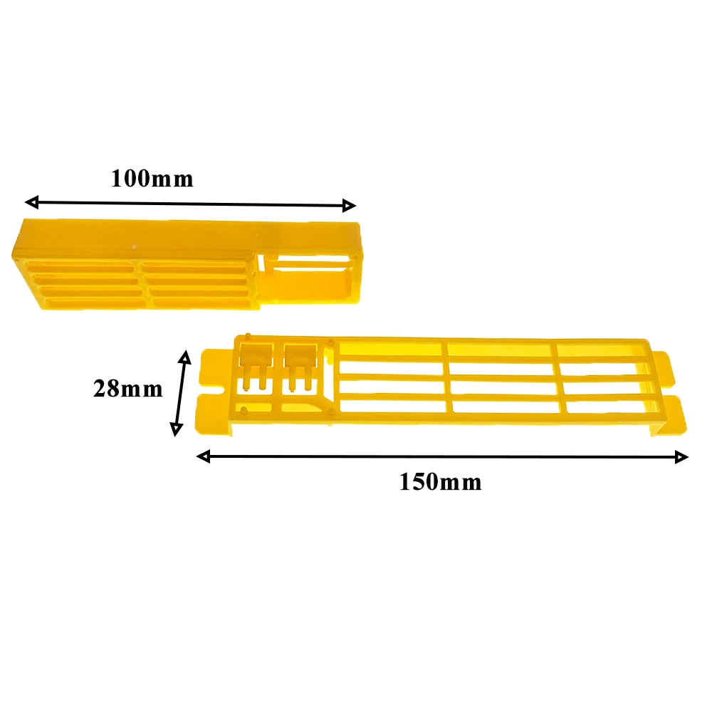 Nowa konstrukcja mała brama wjazdowa dla królowej pszczół przeciw latającym reduktom bliżej ganku ula również używana do uwalniania dronów z roju 5