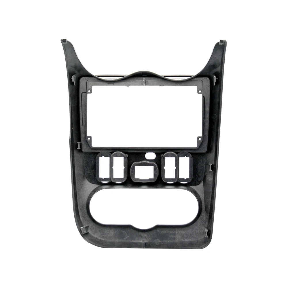 2 din Car Radio Fascia for RENAULT Logan Sandero DACIA Duster Double din Radio Fascia Frame Adapter CD Panel Dash Trim Bezel