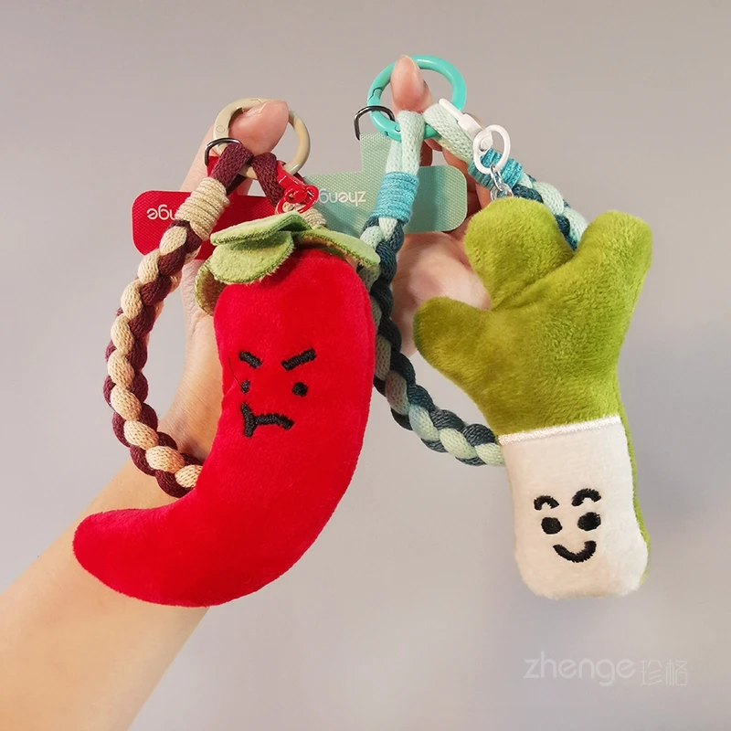 

Ремешок для мобильного телефона, милый плюшевый кулон с овощами, веревка на запястье, короткий универсальный новый продукт