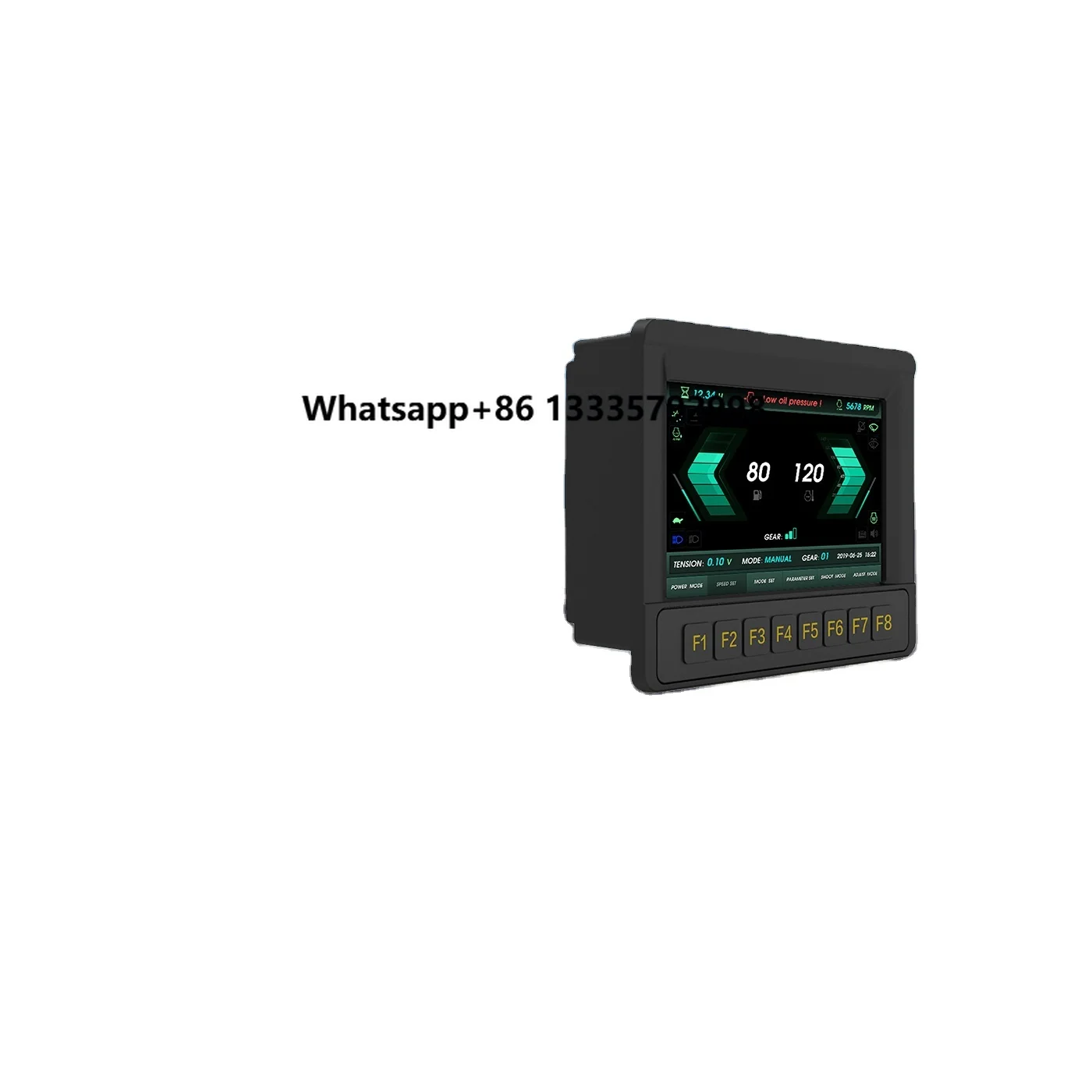 

Wholesale Large Order Quantity 7 Inch Lcd Dashboard Auris Loader Instrument Panel Excavator Touch Digital Display